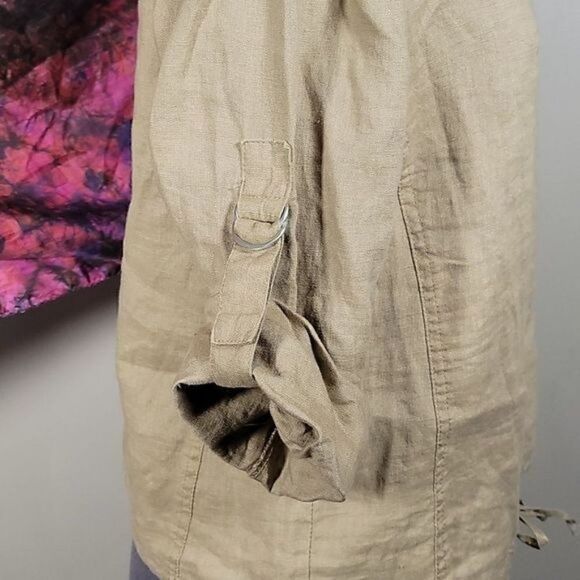 Ellen Tracy Linen Essential Top Sz S - Picture 5 of 12